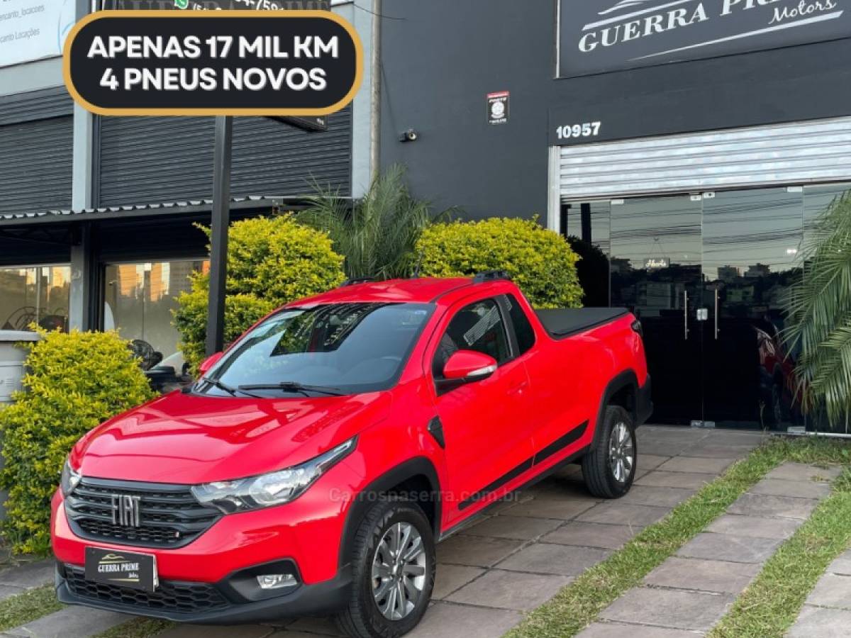 FIAT - STRADA - 2020/2021 - Vermelha - R$ 84.900,00