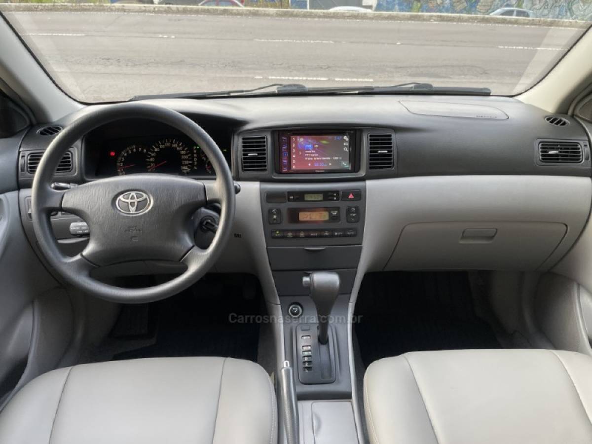 TOYOTA - COROLLA - 2003/2003 - Cinza - Sob Consulta