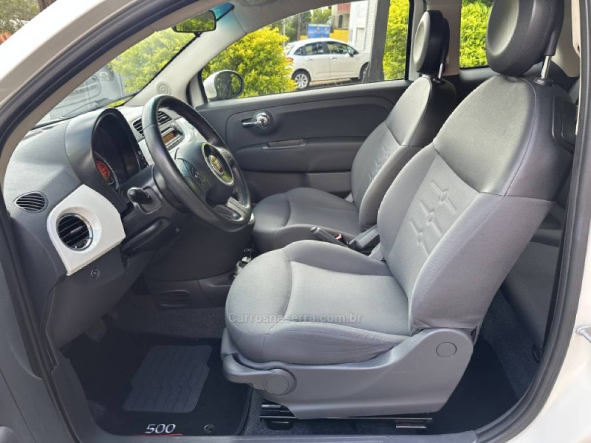 FIAT - 500 - 2015/2015 - Branca - R$ 52.900,00