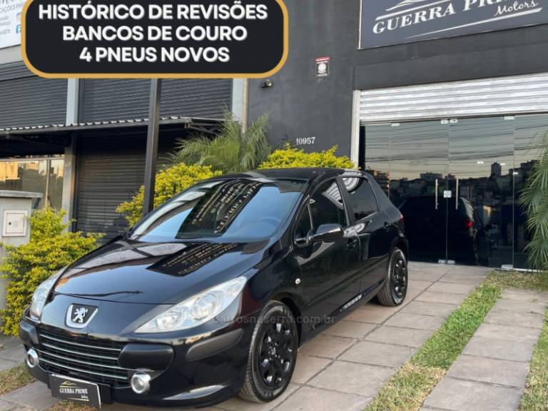 PEUGEOT - 307 - 2008/2008 - Preta - R$ 27.900,00