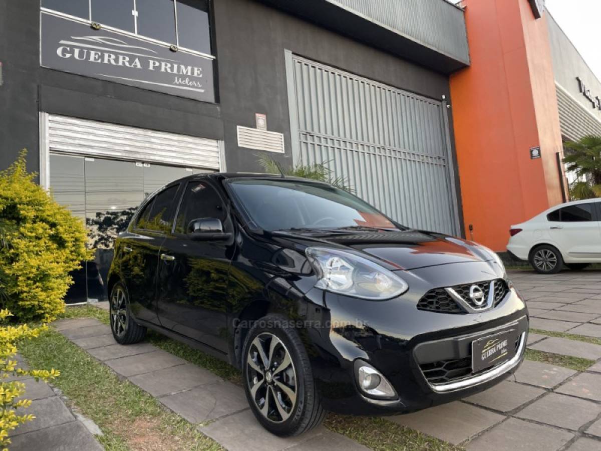 NISSAN - MARCH - 2017/2017 - Preta - R$ 57.900,00