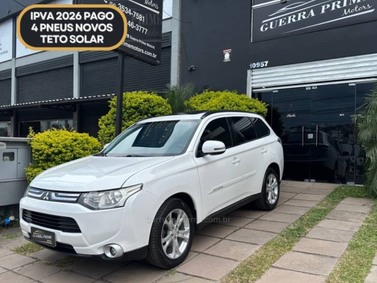 MITSUBISHI - OUTLANDER - 2014/2014 - Branca - R$ 76.900,00