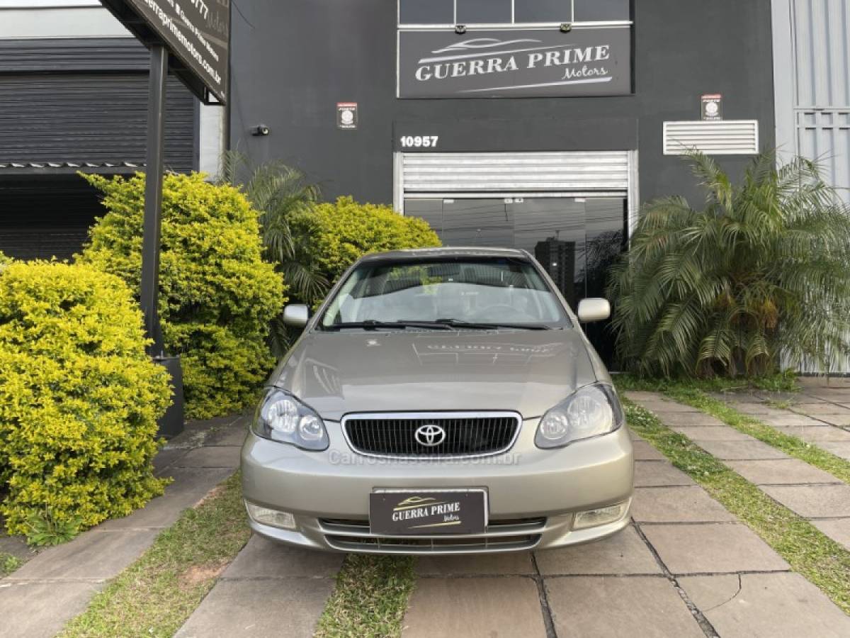 TOYOTA - COROLLA - 2003/2003 - Cinza - Sob Consulta