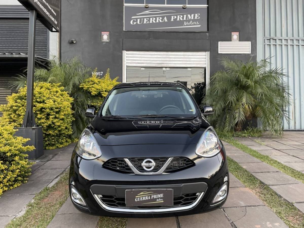 NISSAN - MARCH - 2017/2017 - Preta - R$ 57.900,00