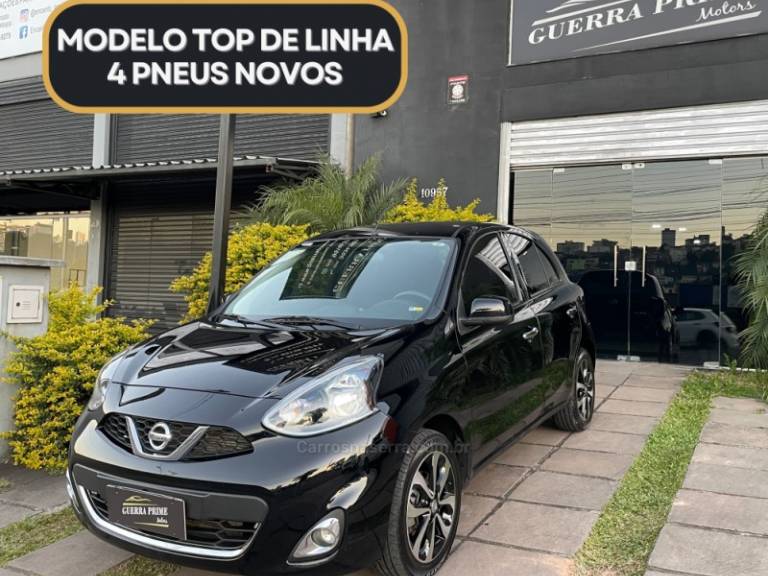 NISSAN - MARCH - 2017/2017 - Preta - R$ 57.900,00