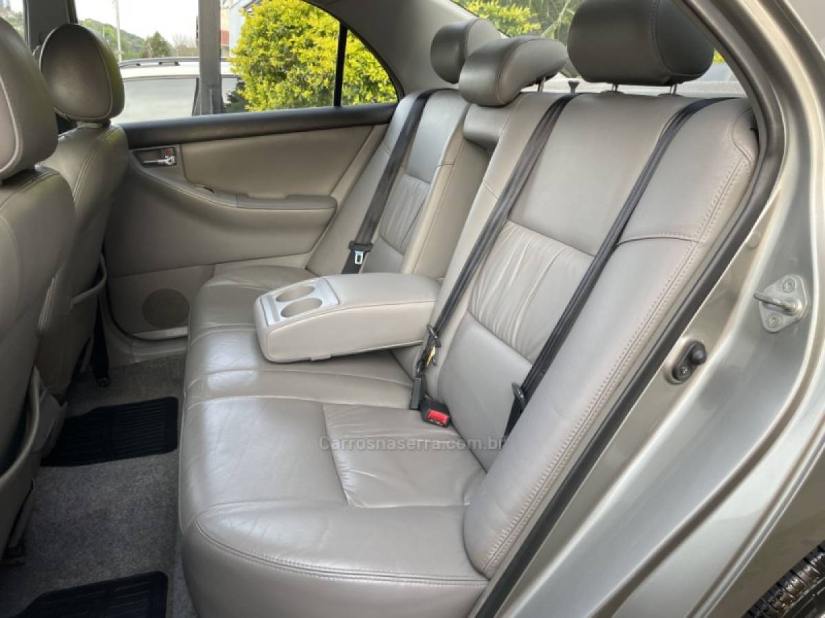 TOYOTA - COROLLA - 2003/2003 - Cinza - Sob Consulta